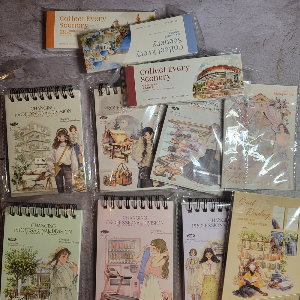 Scrapbook/Journal  Sticker Books